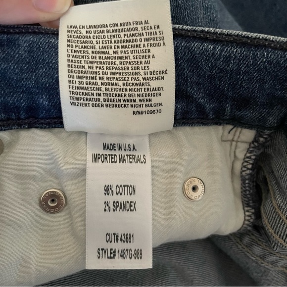 🦋Citizens of Humanity Rocket Crop High Rise Skinny Jeans COH Denim - Size 30🦋 - Picture 12 of 15